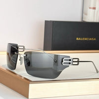 BALENCIAGA   BB0383S-001 - UNISEX PANTOS  Sunglasses🖤