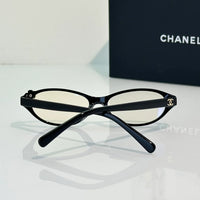 CHANEL 3099 Eyeglasses Camellia CC logo cateye frame Eyewear  🖤