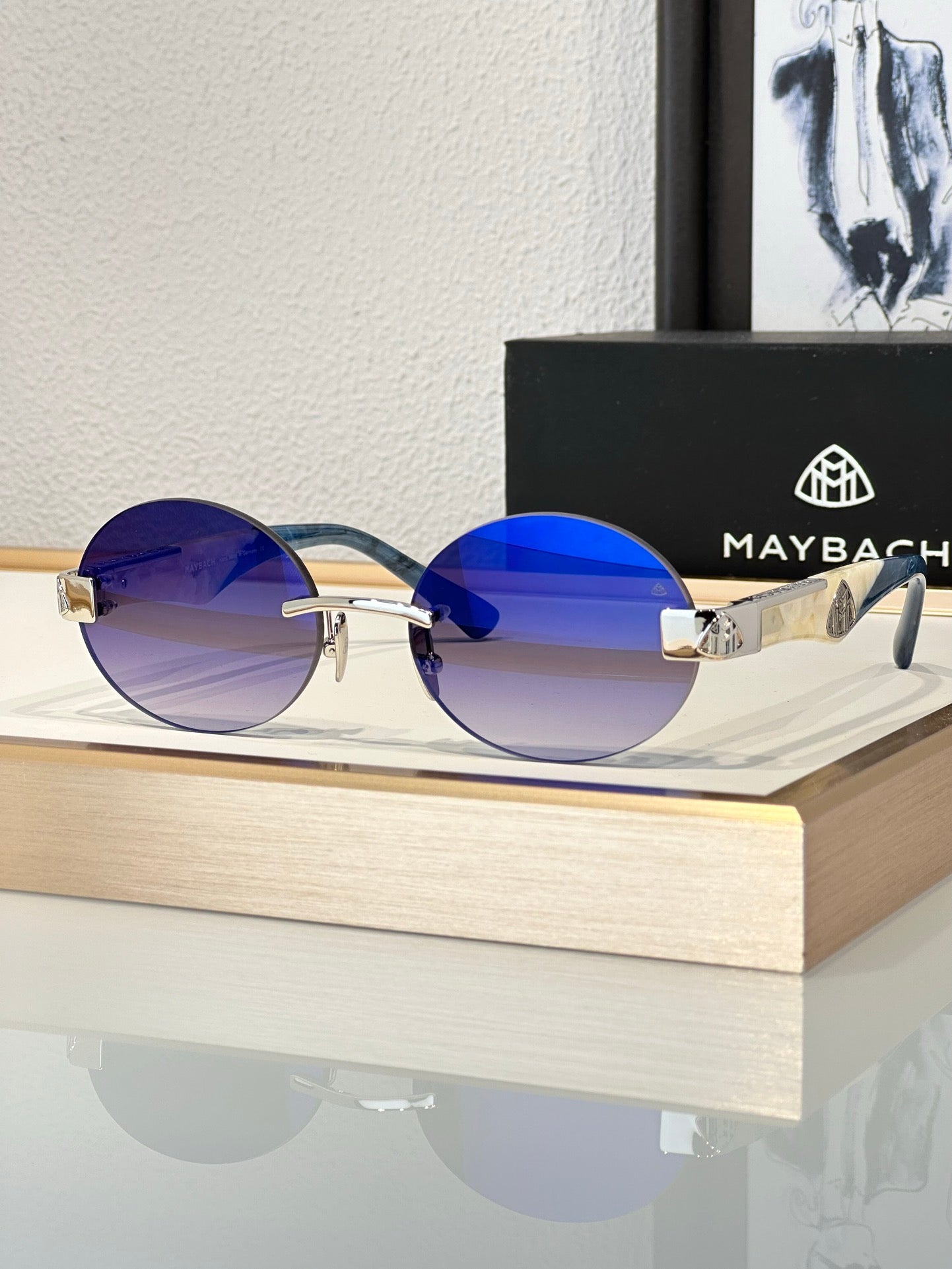 -  MAYBACH THE MAGIC II SUN Mirror Zeiss Lenses 👑