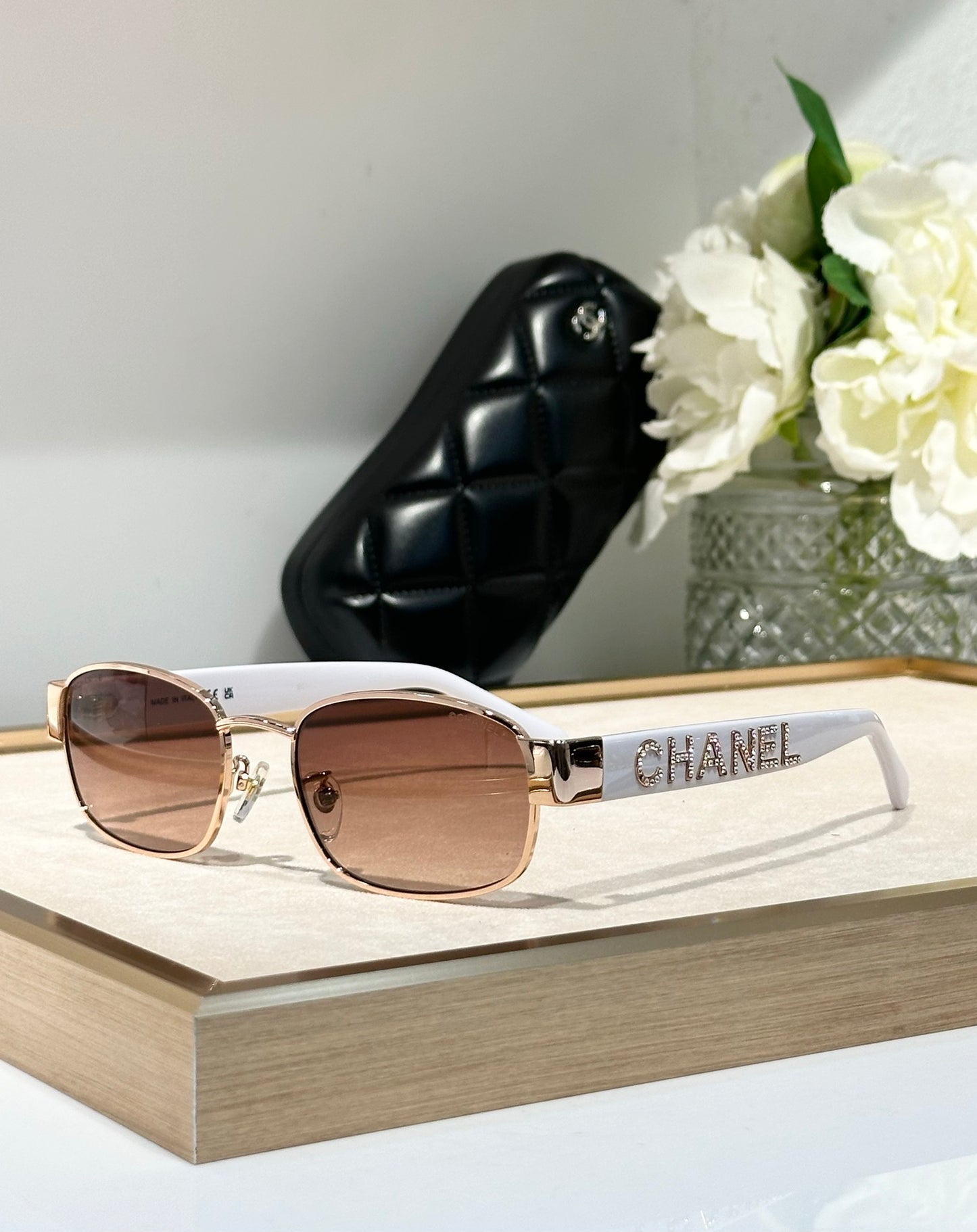 CHANEL 9136B monogrammed logo Sunglasses 9136 🖤