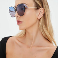 BVLGARI BV40010U Gold Butterfly Metal Sunglasses ✨