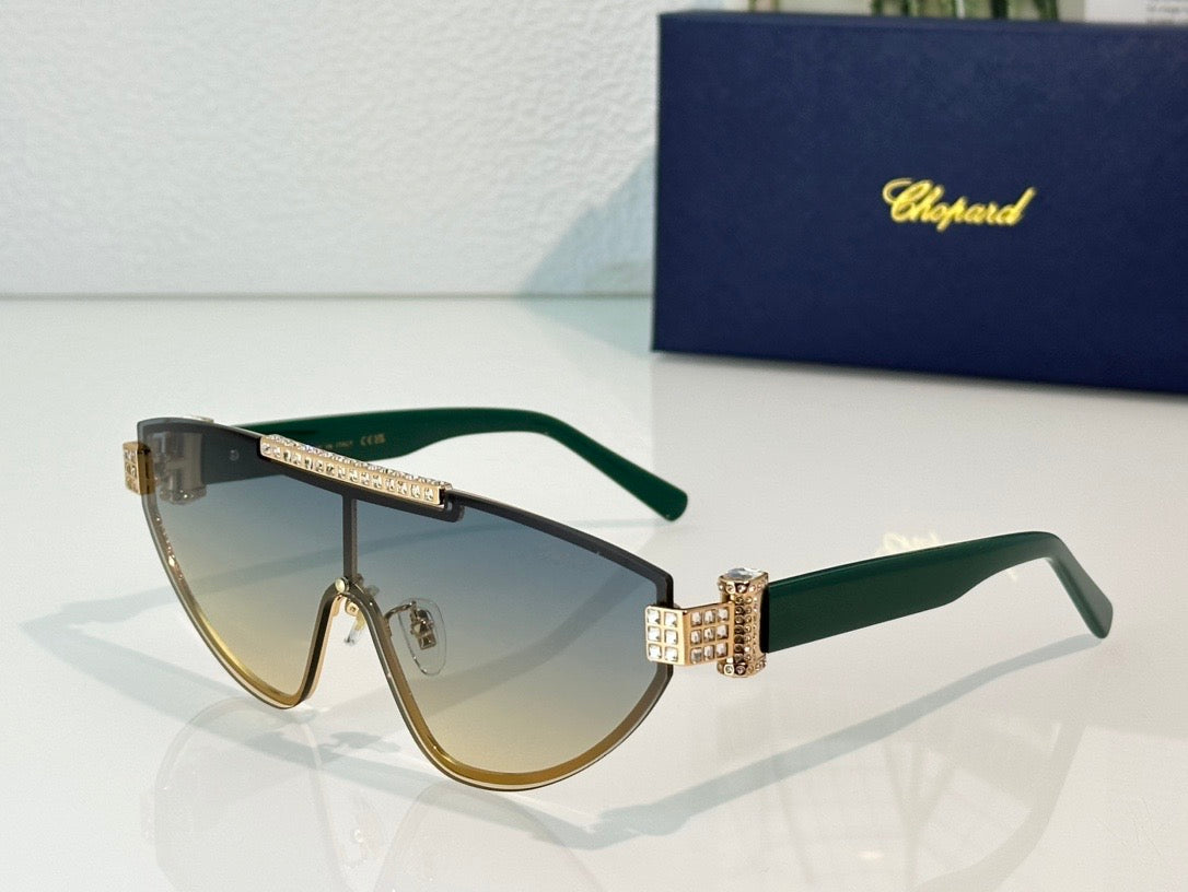 Chopard  Limited Edition SCHF09S Swarovski Crystals Sunglasses   ✨