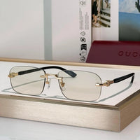 Gucci GG1221S Rimless  Unisex Sunglasses ✨