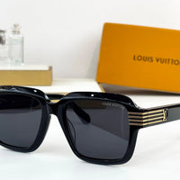 Louis Vuitton Z2739U LV Slide Large Square Round  Sunglasses  ✨