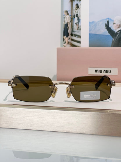 MIU MIU  B50S 26C09Z Old Gold Sunglasses✨