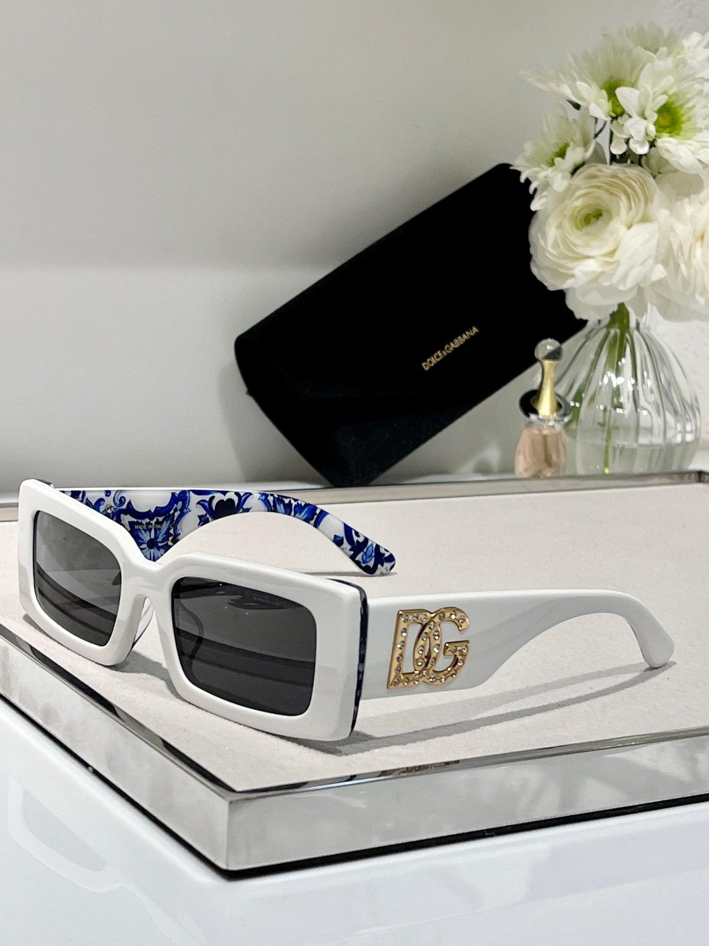 Dolce & Gabbana DG 4447 Crystal Sunglasses ✨