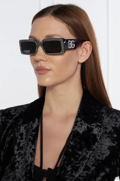 Dolce & Gabbana DG 4447 Crystal Sunglasses ✨