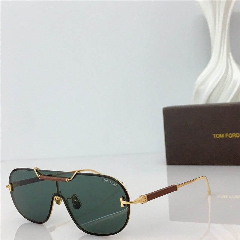 TOM FORD TF1309 Tyler-02 Shield Sunglasses 🔱