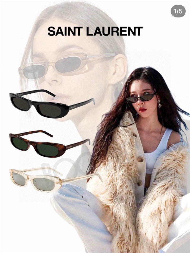 YSL Saint Laurent SL 557 SHADE Women's Hailey Bieber Sunglasses ✨