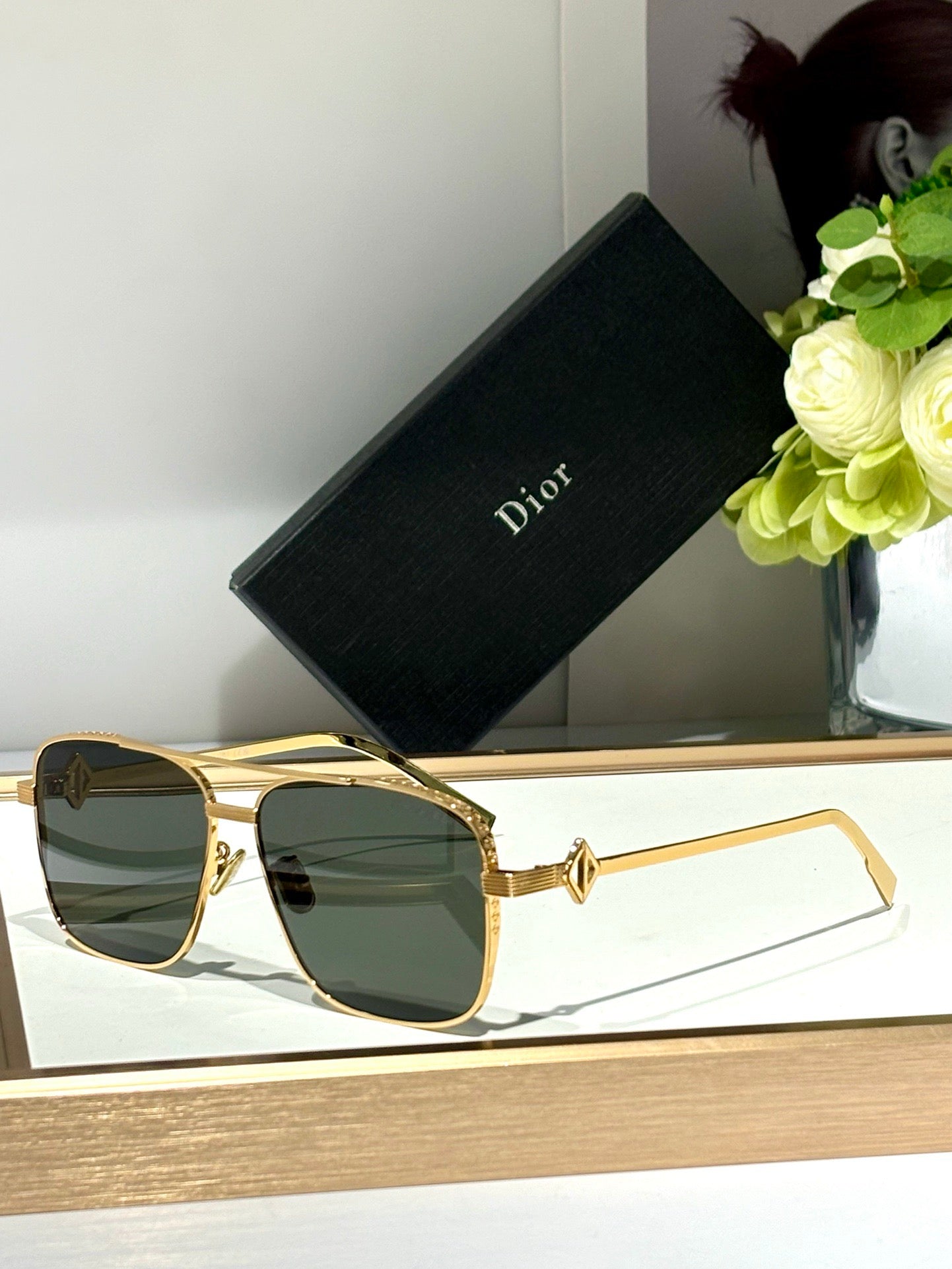 DIOR CD Diamond S9F Unisex Sunglasses✨