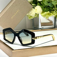 Bvlgari BV40003 Serpenti Geometric Sunglasses ✨