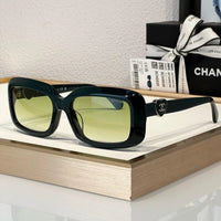 CHANEL Butterfly Rectangle 5520 C501/S4 Women's Sunglasses 🖤