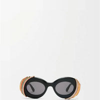 LOEWE Loewe Paula's Ibiza embellished round unglasses ✨