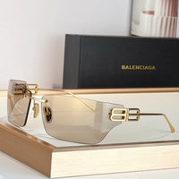 BALENCIAGA   BB0383S-001 - UNISEX PANTOS  Sunglasses🖤