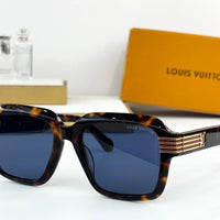 Louis Vuitton Z2739U LV Slide Large Square Round  Sunglasses  ✨