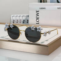 '- LOEWE LW 40173 U 30E Oval Sunglasses ✨