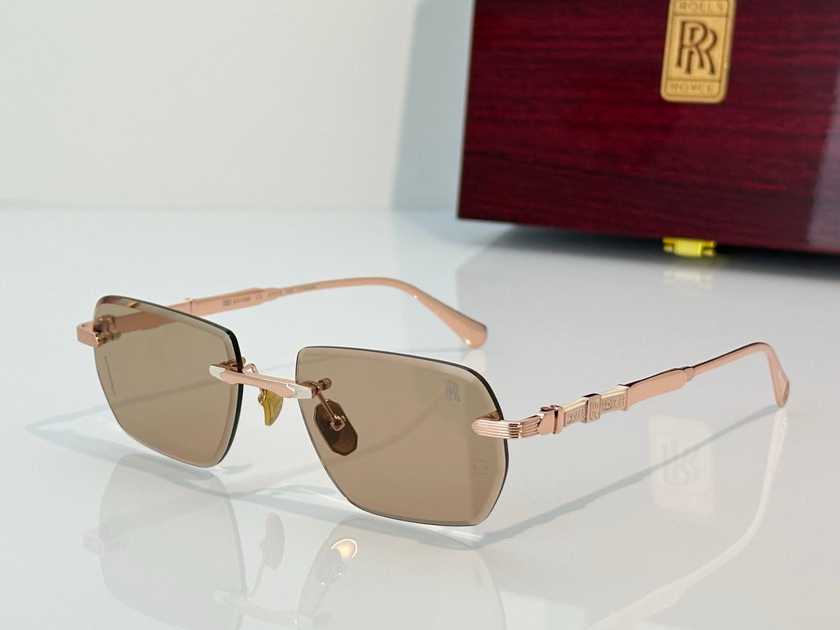 Rolls Royce SS1268 18K plated Rose-Silver-Gold Eyewear  👑