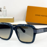 Louis Vuitton Z2739U LV Slide Large Square Round  Sunglasses  ✨