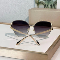 BVLGARI BV40010U Gold Butterfly Metal Sunglasses ✨