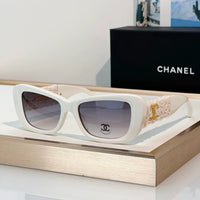 CHANEL 5514 Rectangle Sunglasses Acetate  ✨