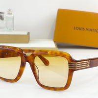 Louis Vuitton Z2739U LV Slide Large Square Round  Sunglasses  ✨