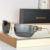 BALENCIAGA   BB0383S-001 - UNISEX PANTOS  Sunglasses🖤