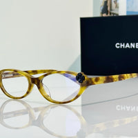 CHANEL 3099 Eyeglasses Camellia CC logo cateye frame Eyewear  🖤