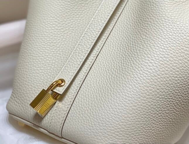 HERMES Hermes Picotin Lock Bag 18cm/22cm Taurillon Clemence Leather  ✨ - onlinechics.com