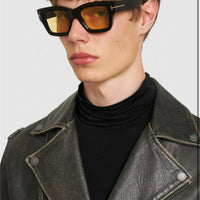 TOM FORD ILIAS FT1154 Acetate Square Sunglasses ✨
