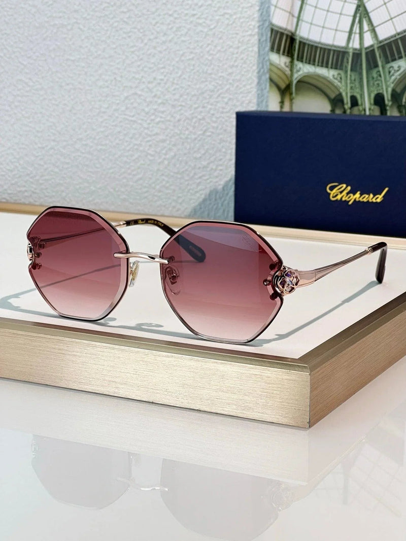 Chopard SCHF85S Swarovski Crystals Sunglasses ✨ — onlinechics display picture 3