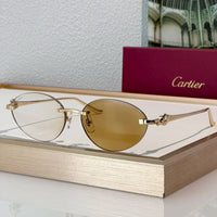 Cartier PREMIÈRE Panthère Classic 58MM Oval Photochromic Sunglasses 🐆