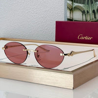Cartier PREMIÈRE Panthère Classic 58MM Oval Photochromic Sunglasses 🐆