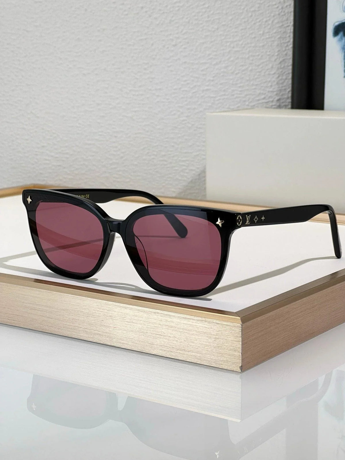 Louis Vuitton Z2136U My Monogram Fame Rectangle Sunglasses