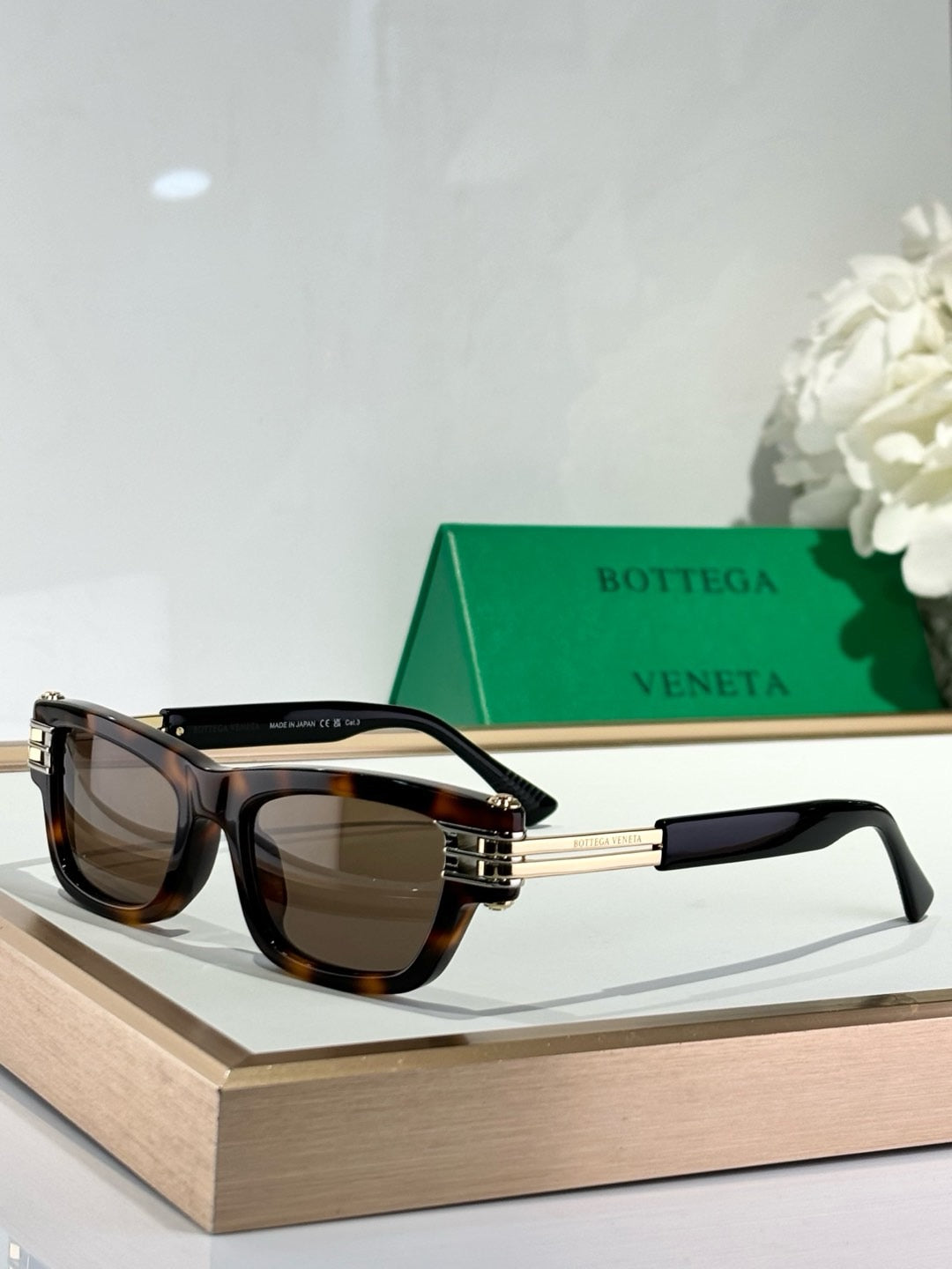 BOTTEGA VENETA Bottega Veneta Bv1308 S Line Unapologetic Unisex Sunglasses💚