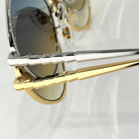BVLGARI BV40010U Gold Butterfly Metal Sunglasses ✨