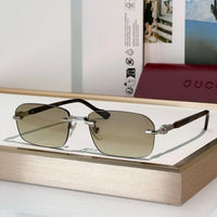 Gucci GG1221S Rimless  Unisex Sunglasses ✨