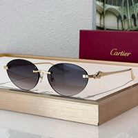 Cartier PREMIÈRE Panthère Classic 58MM Oval Photochromic Sunglasses 🐆