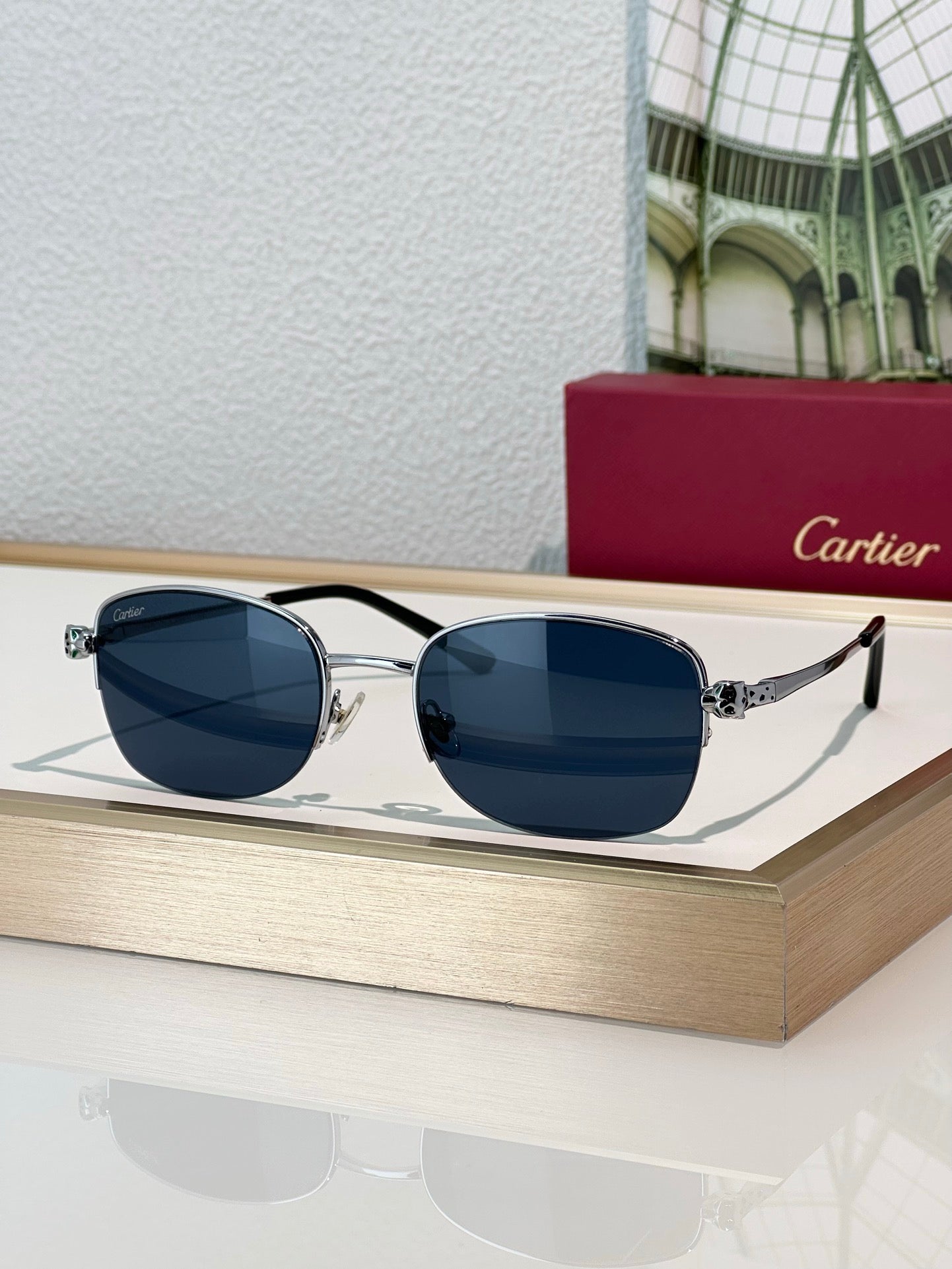 CARTIER Panthere CT0235 Unisex Sunglasses ✨