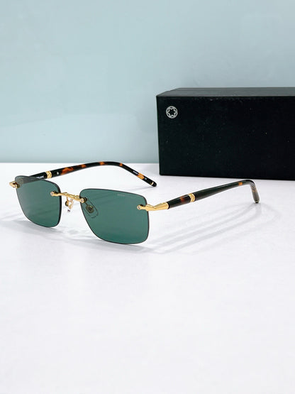 🖤MontBlanc men's Montblanc MB0344S LINEA MEISTERSTÜCK - onlinechics.com