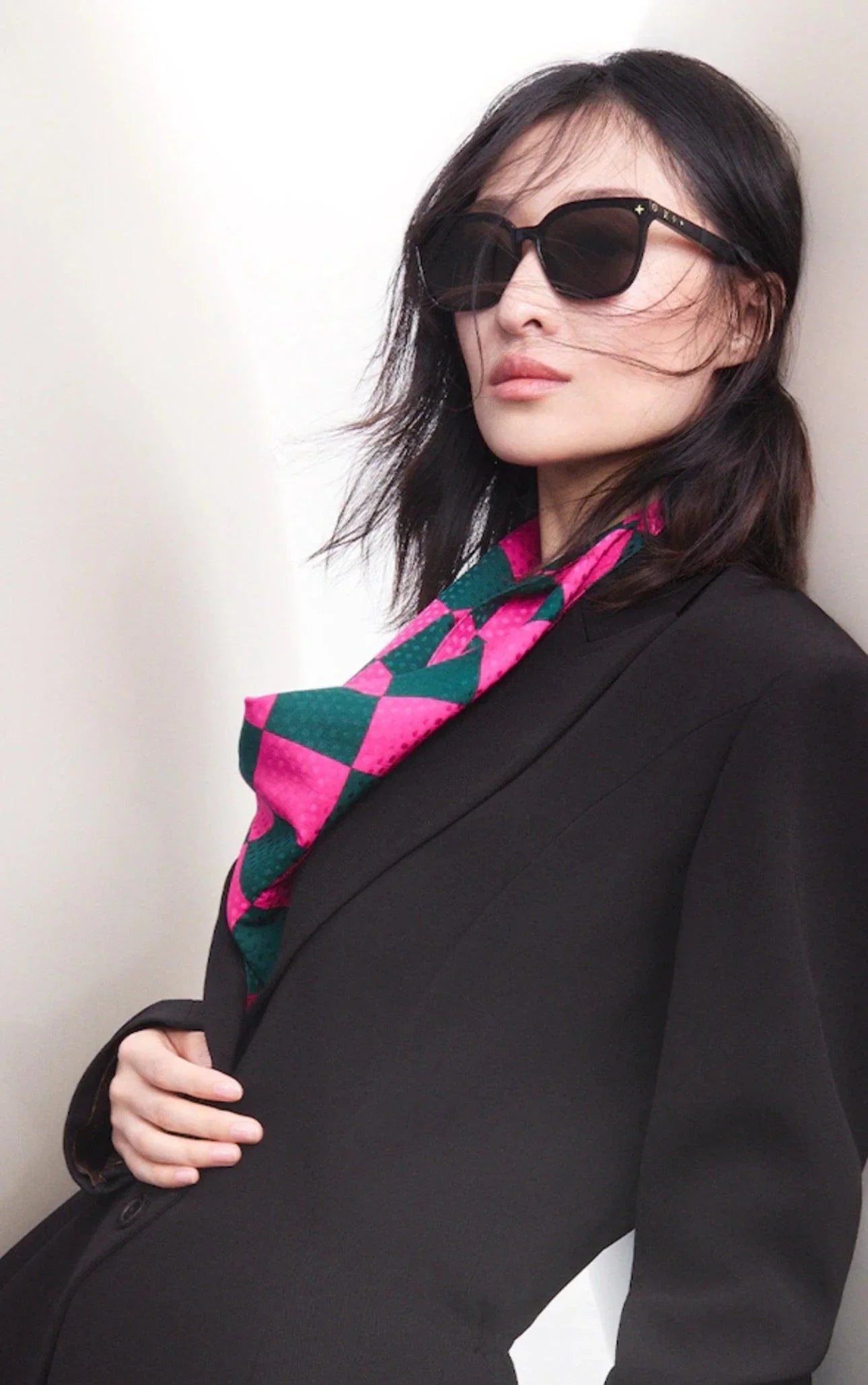 Louis Vuitton My Fame Sunglasses Rectangle Louis Vuitton Acetate My Monogram Fame Rectangle Sunglasses  main image 3