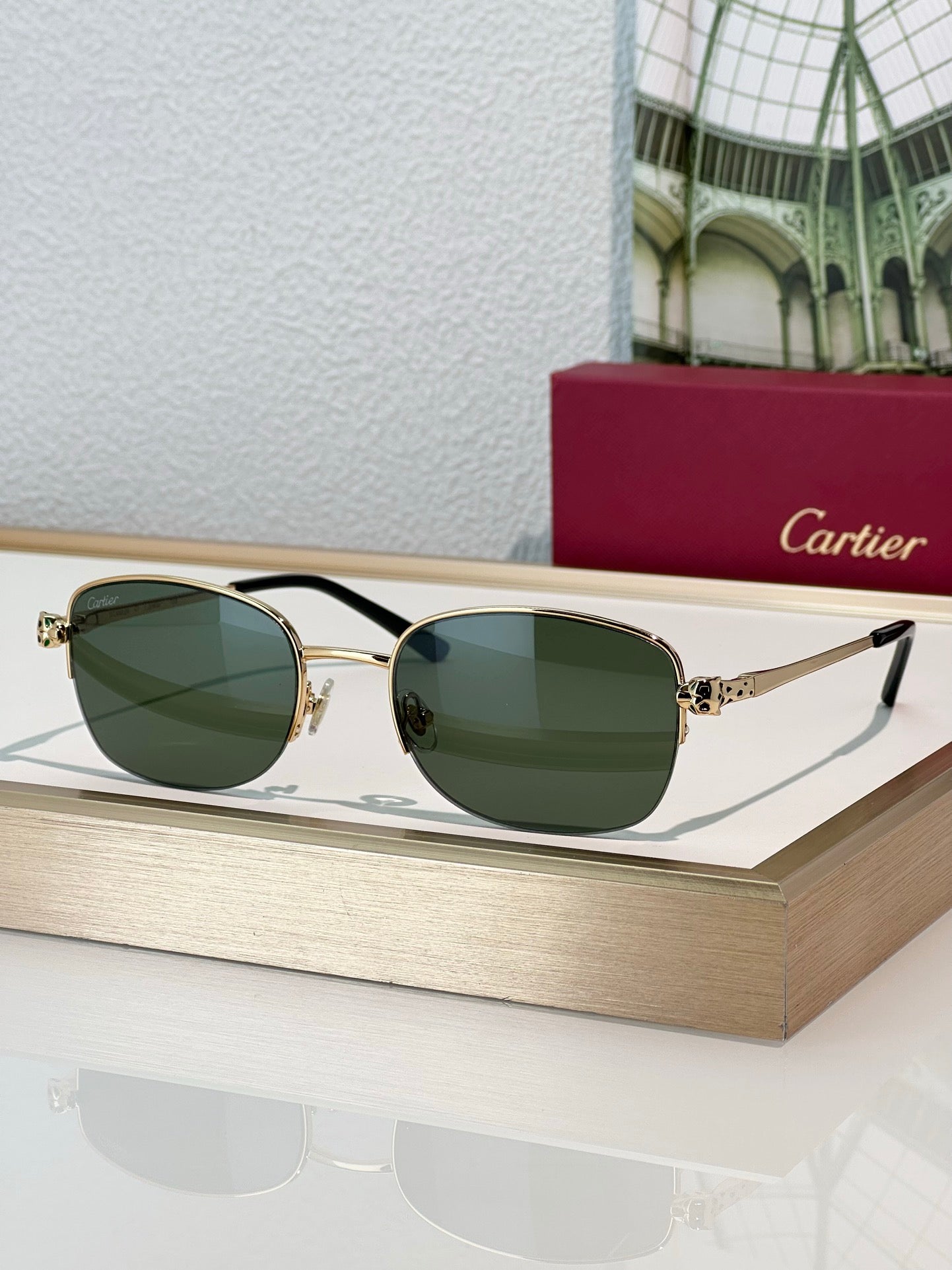 CARTIER Panthere CT0235 Unisex Sunglasses ✨