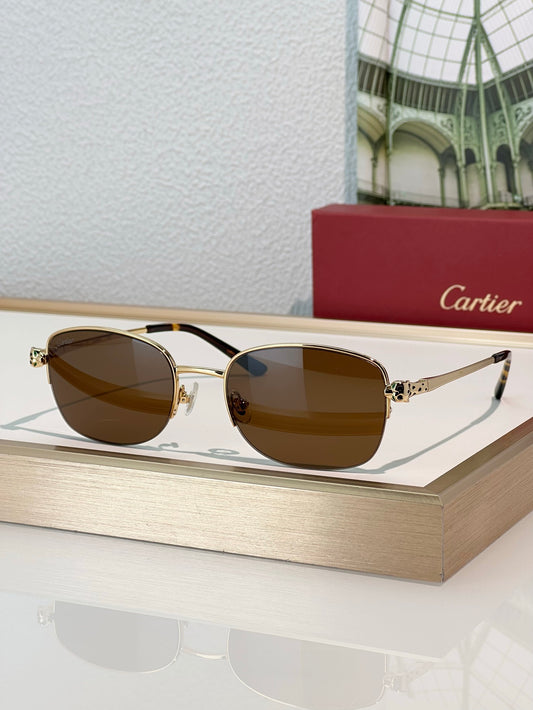 CARTIER Panthere CT0235 Unisex Sunglasses ✨