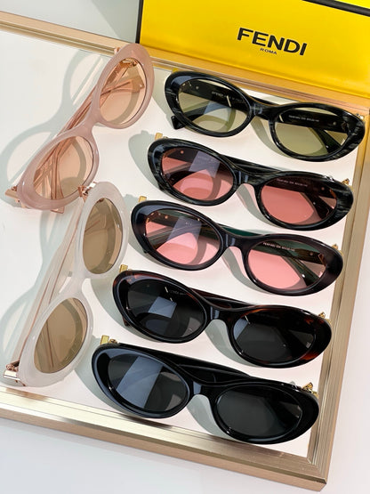 FENDI FF Diamonds FE40140U 56V Sunglasses✨ - onlinechics.com