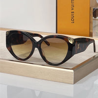 Louis Vuitton Z3339E LV Trunk Cat Eye Sunglasses ✨