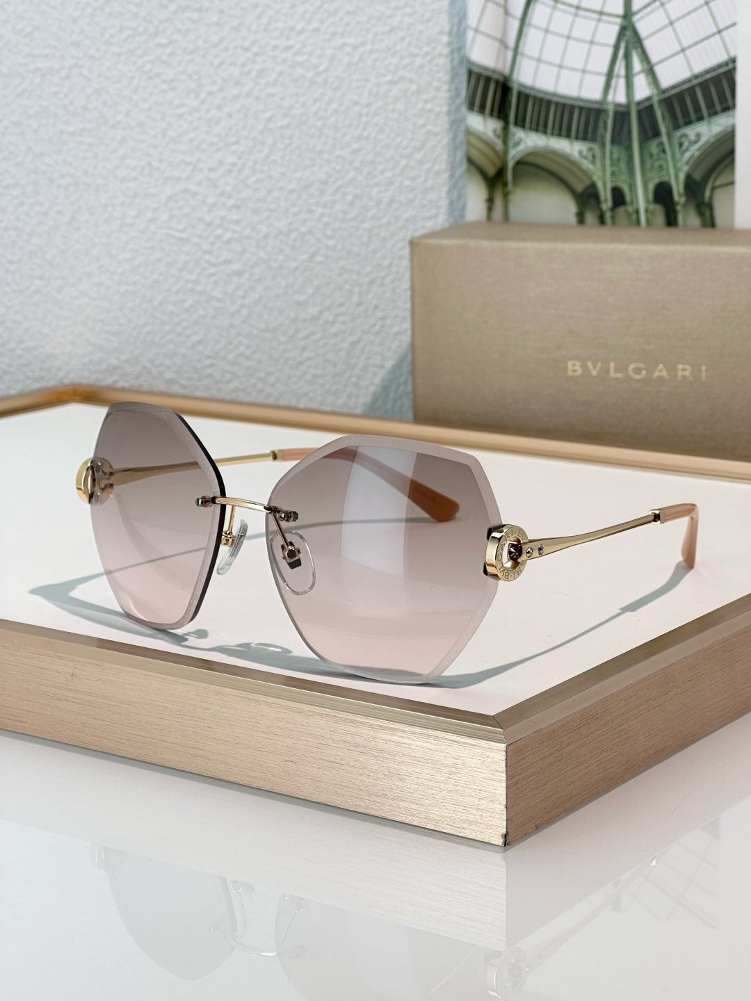 BVLGARI BV6105B Square / Oversized Sunglasses ✨