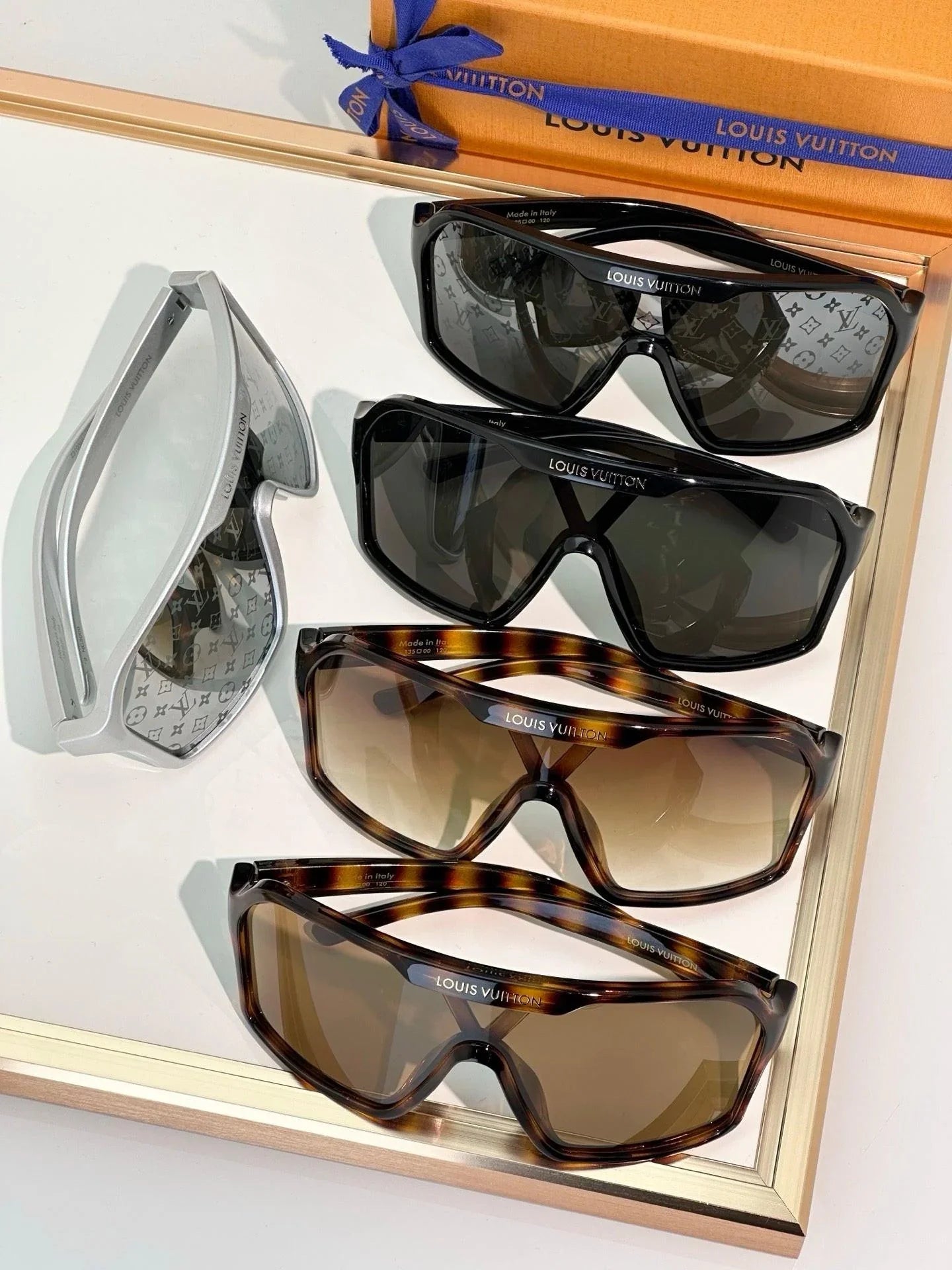 Louis Vuitton Z3103U LV Ski LV Tramontane Mask Sunglasses