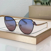 BVLGARI BV40010U Gold Butterfly Metal Sunglasses ✨