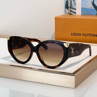 Louis Vuitton Z3339W LV Trunk Cat Eye Sunglasses ✨