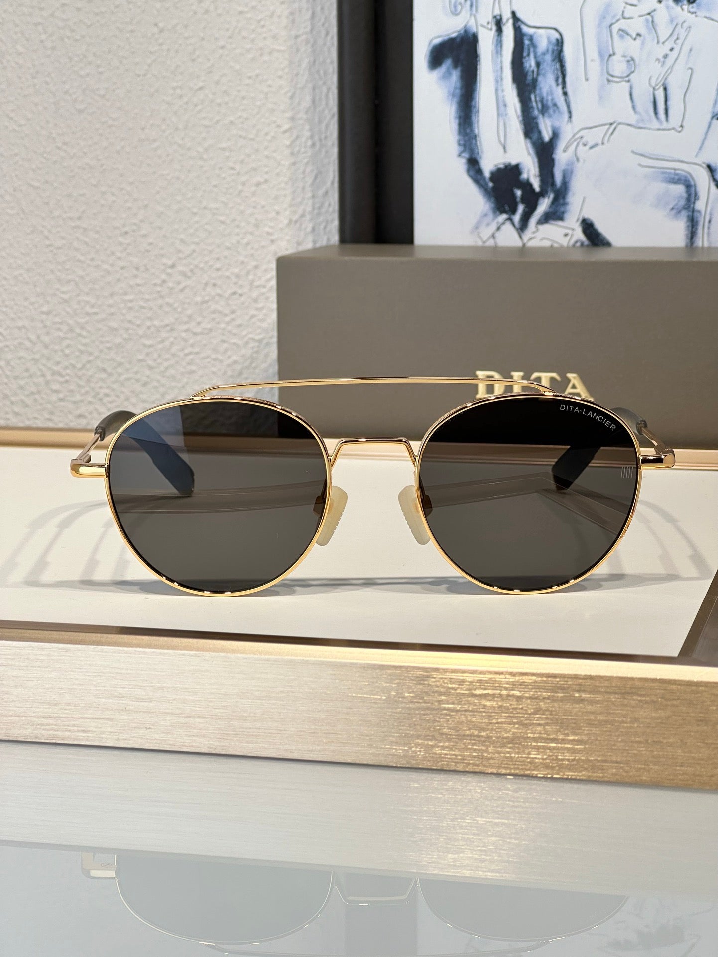 DITA Eyewear LANCIER DLS 103 01  LSA-103 POLARISED Sunglasses 🔱