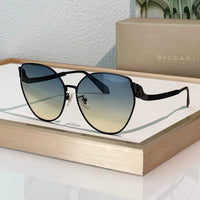 BVLGARI BV40010U Gold Butterfly Metal Sunglasses ✨